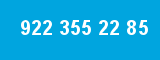 922 355 22 85 922 355 22 85